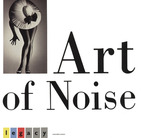 The Art of Noise Legacy 12 inch single sleeve 1986 Photography by Phil Jude